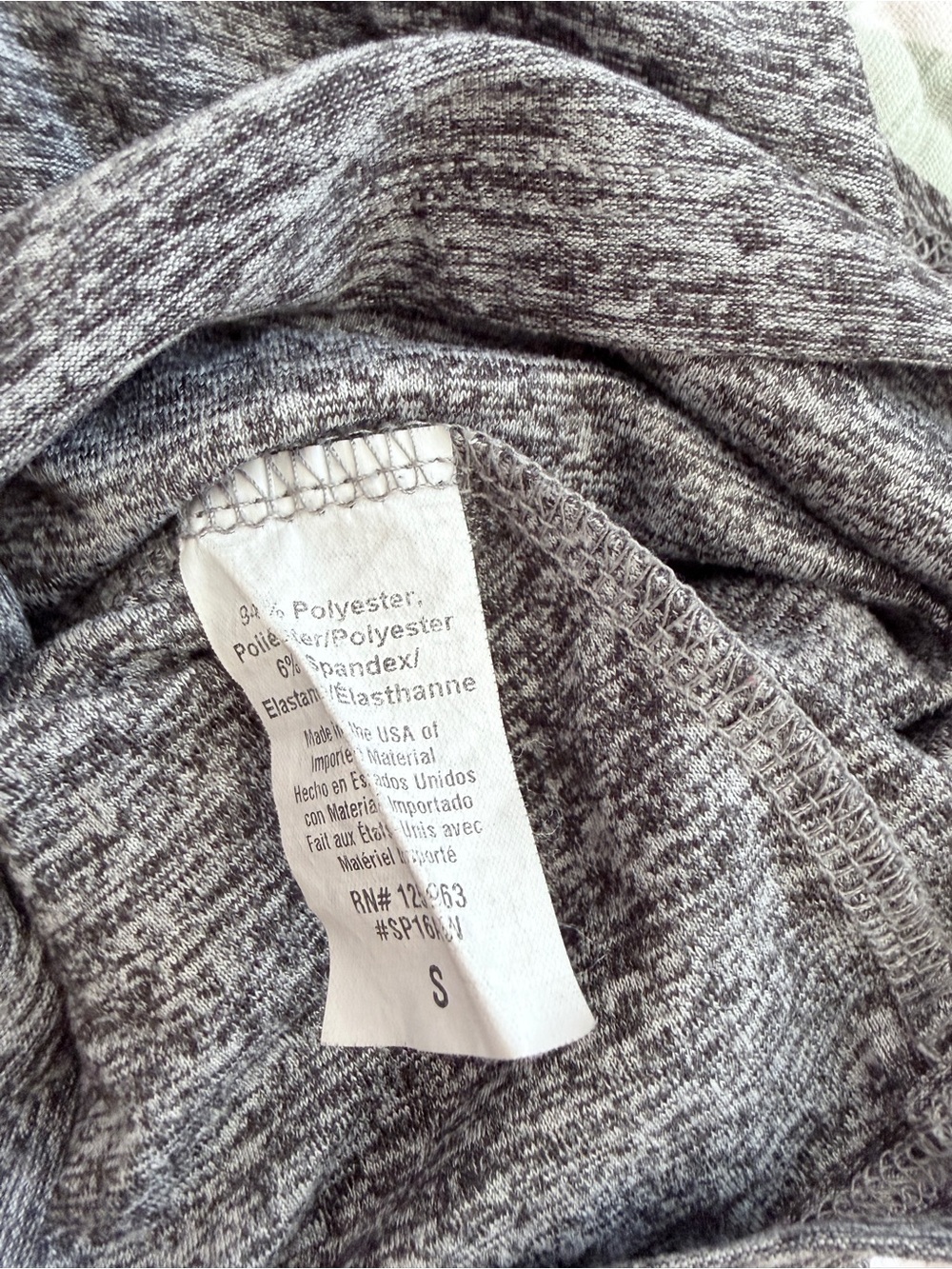 Beyond Yoga Charcoal Heather Sleeveless Tank Sz S - Picture 4 of 4